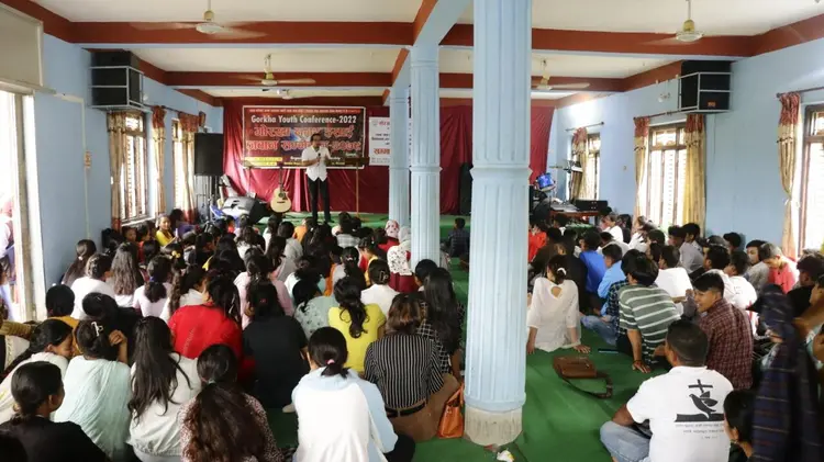 Gorkha Youth Confrence 2022 - Sharing the word of God & taking awareness programs
